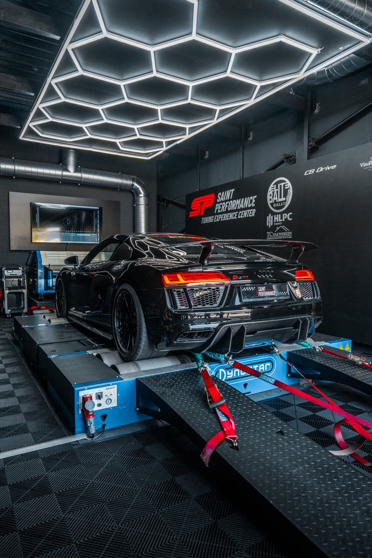 Audi R8 op de dyno